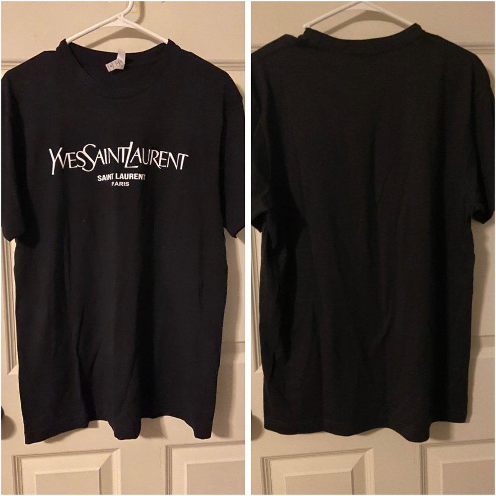YSL Black Tee